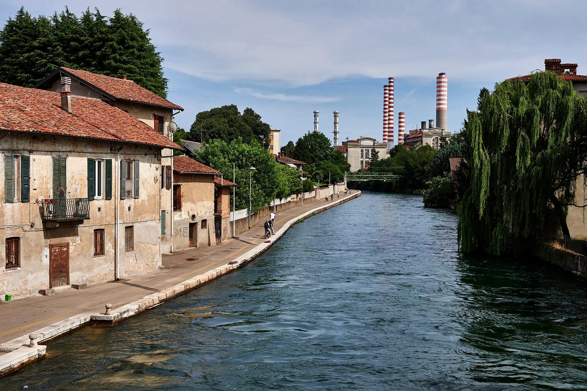 Una veduta del Naviglio Grande