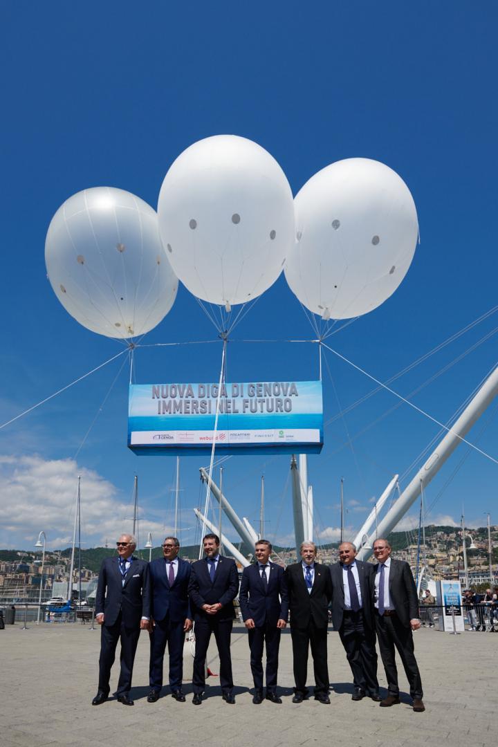 Nuova Diga Foranea di Genova - Webuild