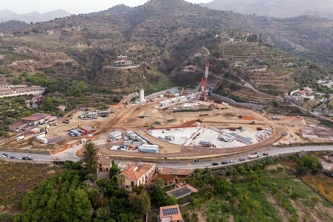 Tratta Fiumefreddo – Taormina/Letojanni, Linea ferroviaria AC Catania-Messina, TBM