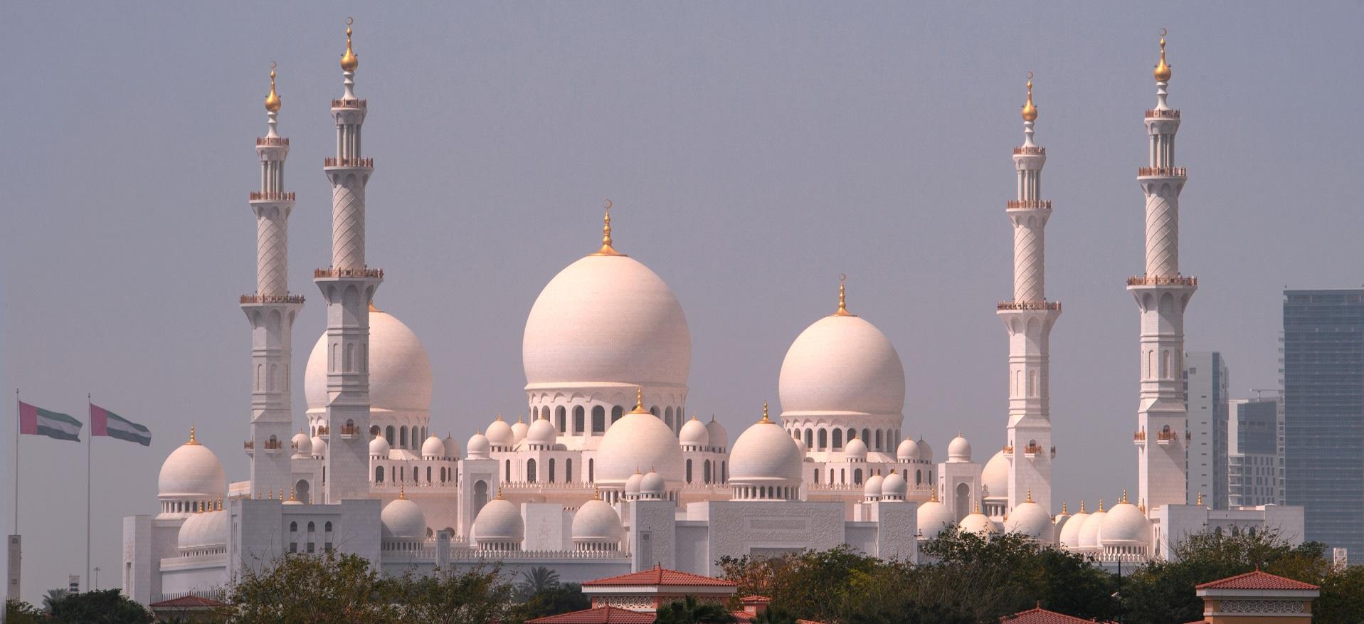 Great Mosque in Abu Dhabi, United Arab Emirates