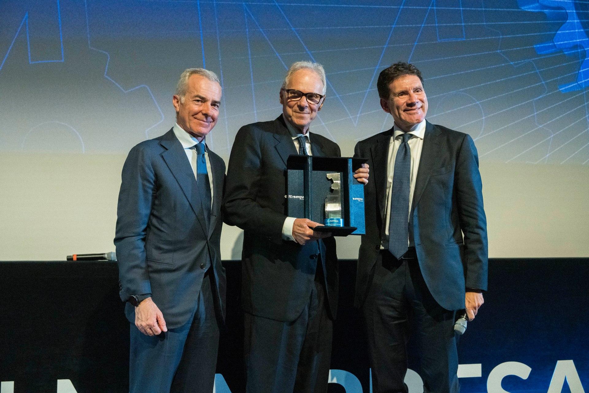 Salini riceve il Premio Film Impresa di Unindustria per campagna ‘Webuild per lo Sport’